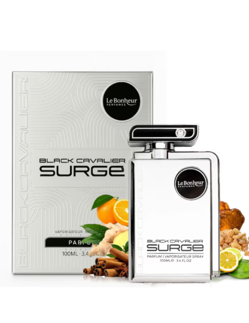 LE BONHEUR BLACK CAVALIER SURGE 100ML - EDP