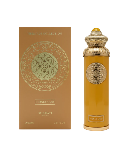 Surrati Honey Oud Heritage Collection 140ml Eau de Parfum – Luxurious Unisex Fragrance