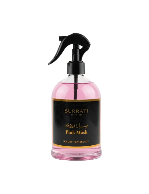 SURRATI PINK MUSK ROOM/FABRIC FRESHNER 500ML SPRAY