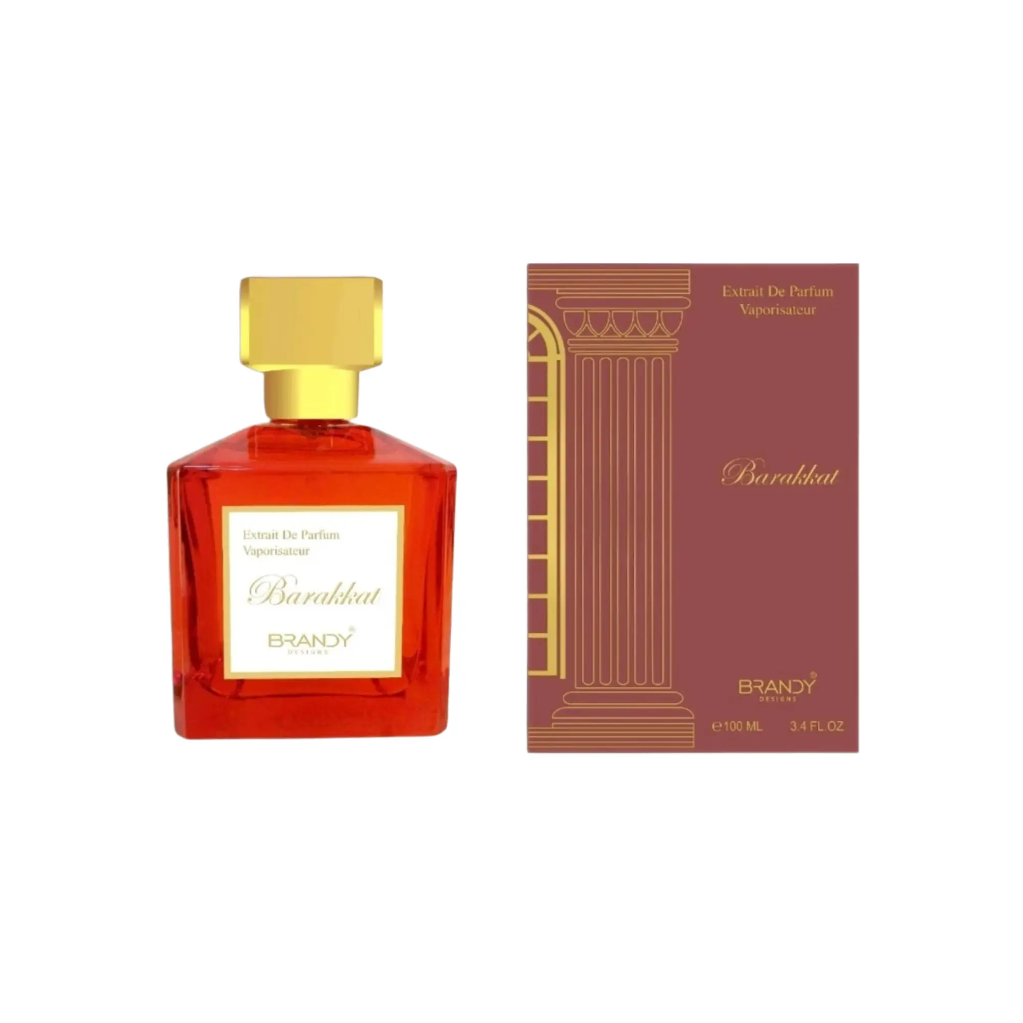 BRANDY BARQACCAT RED 100ML SPRAY