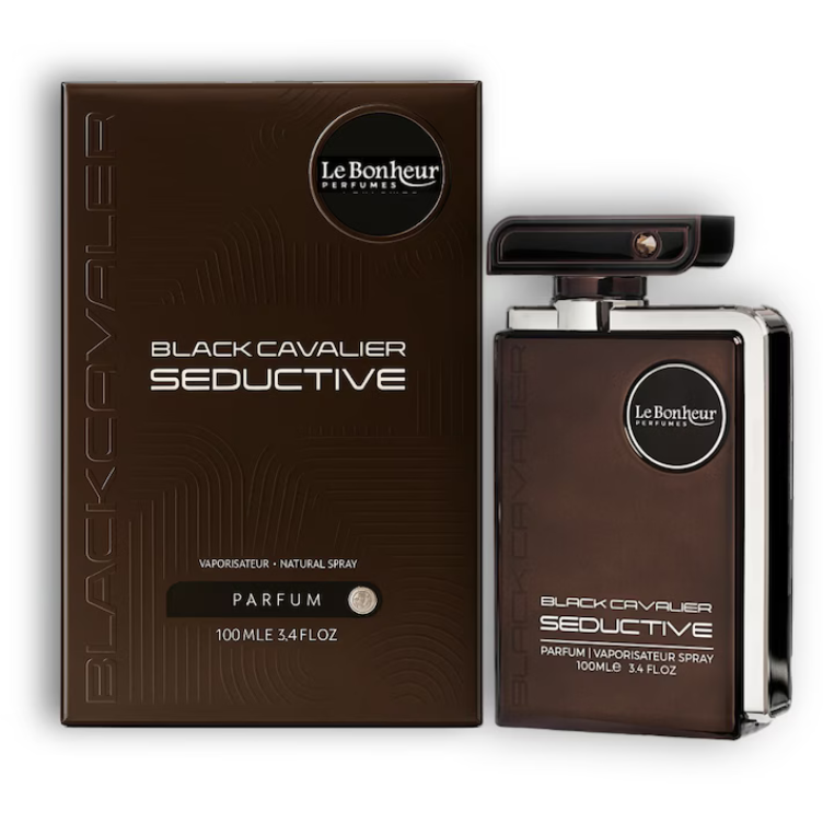 LE BONHEUR BLACK CAVALIER SEDUCTIVE 100ML - EDP