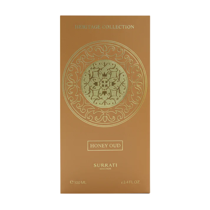 Surrati Honey Oud Heritage Collection 140ml Eau de Parfum – Luxurious Unisex Fragrance
