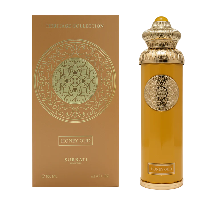 Surrati Honey Oud Heritage Collection 140ml Eau de Parfum – Luxurious Unisex Fragrance