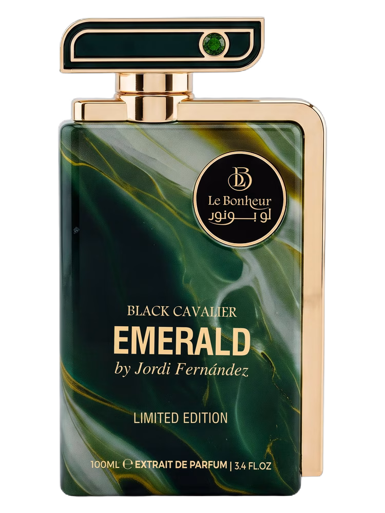 La Bonheur Black Cavalier Emerald 100ml Spray