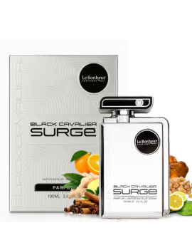 LE BONHEUR BLACK CAVALIER SURGE 100ML - EDP