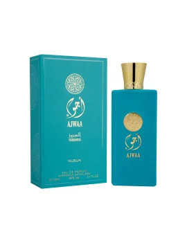 NUSUK SPRAY AJWAA TURQOISE 100ML SPRAY