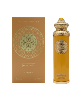 Surrati Honey Oud Heritage Collection 140ml Eau de Parfum – Luxurious Unisex Fragrance