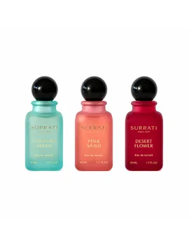 Surrati Maison De Elegance Eau De Parfum 50ml Spray (Set of 3)