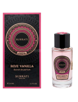 SURRATI ROSE VANILLA 210ML EXTRAIT DE PARFUME